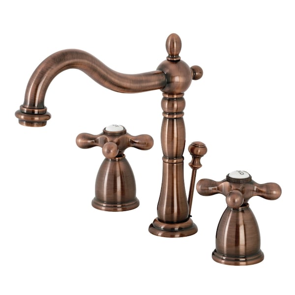 KB197AXAC 8" Widespread Bathroom Faucet, Antique Copper